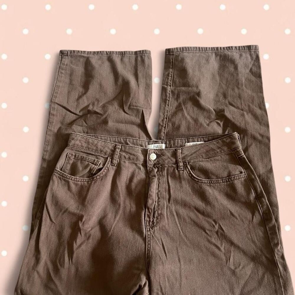 Forever 21 Women's 90's Fit Brown Jeans